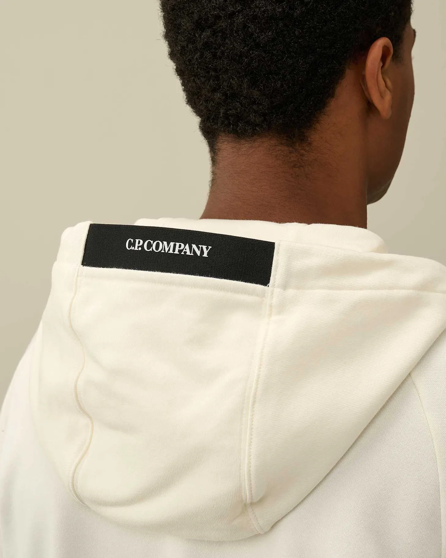 Homme C.P. Company Sweat-Shirts^Diagonal Raised Fleece Zipped Hoodie