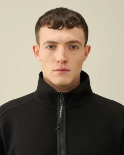 Homme C.P. Company Sweat-Shirts^Diagonal Raised Fleece Zipped Sweatshirt