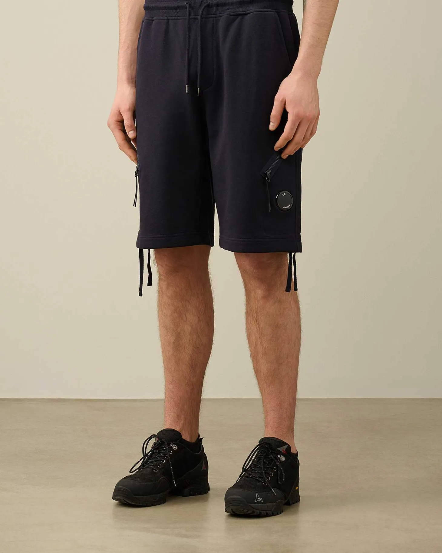 Homme C.P. Company Survêtements Et Shorts^Diagonal Raised Fleece Zipped Pocket Shorts