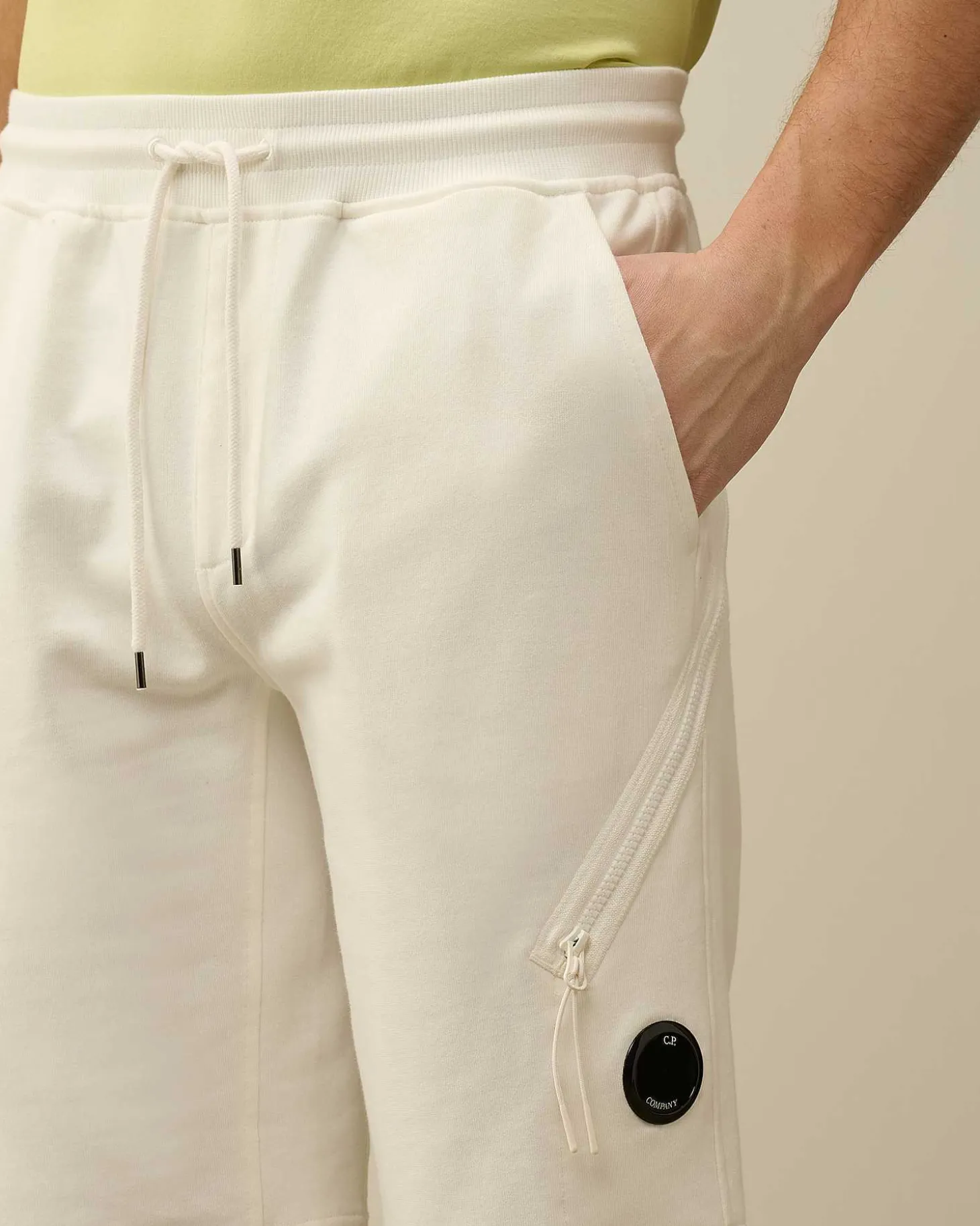 Homme C.P. Company Survêtements Et Shorts^Diagonal Raised Fleece Zipped Pocket Shorts