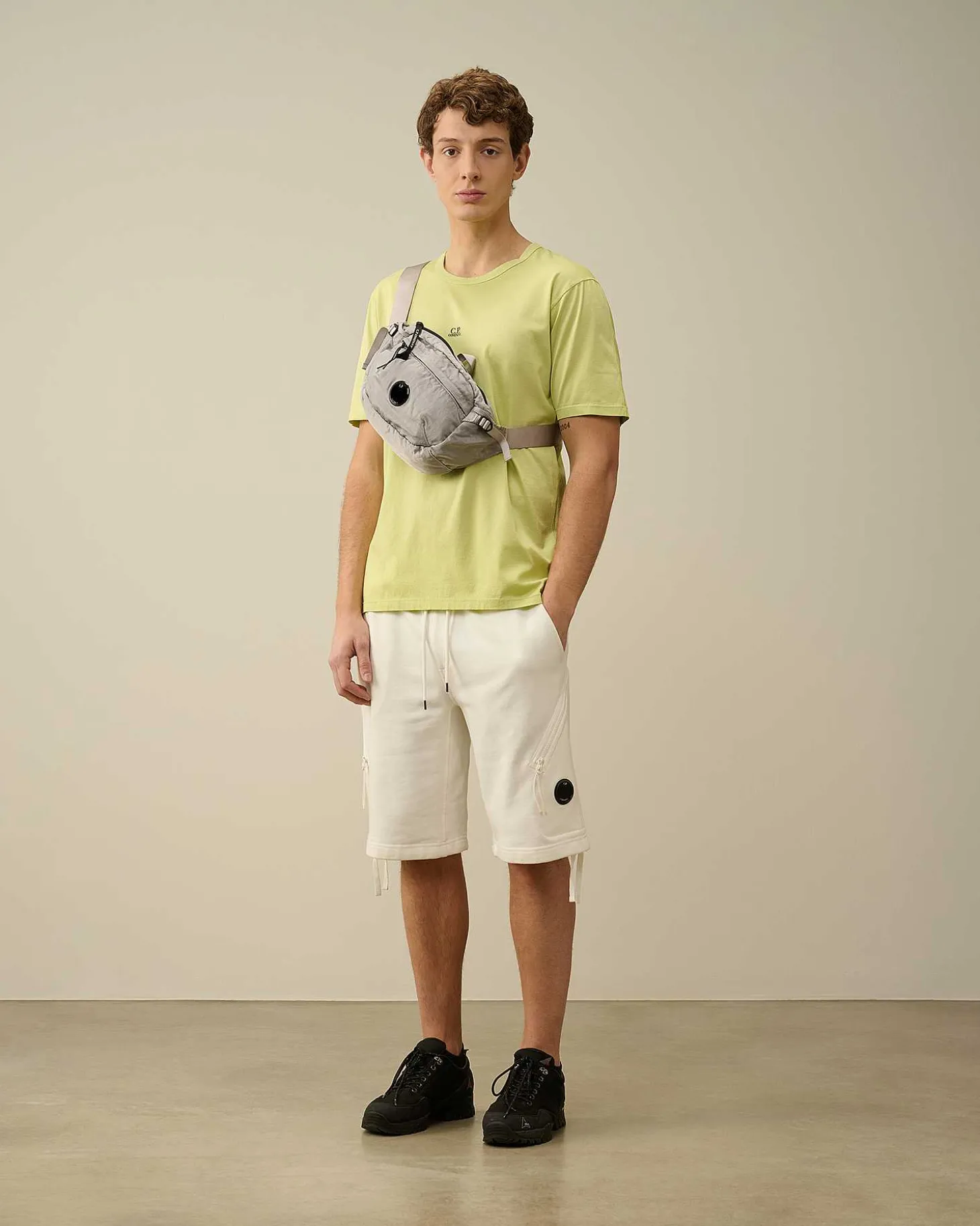 Homme C.P. Company Survêtements Et Shorts^Diagonal Raised Fleece Zipped Pocket Shorts