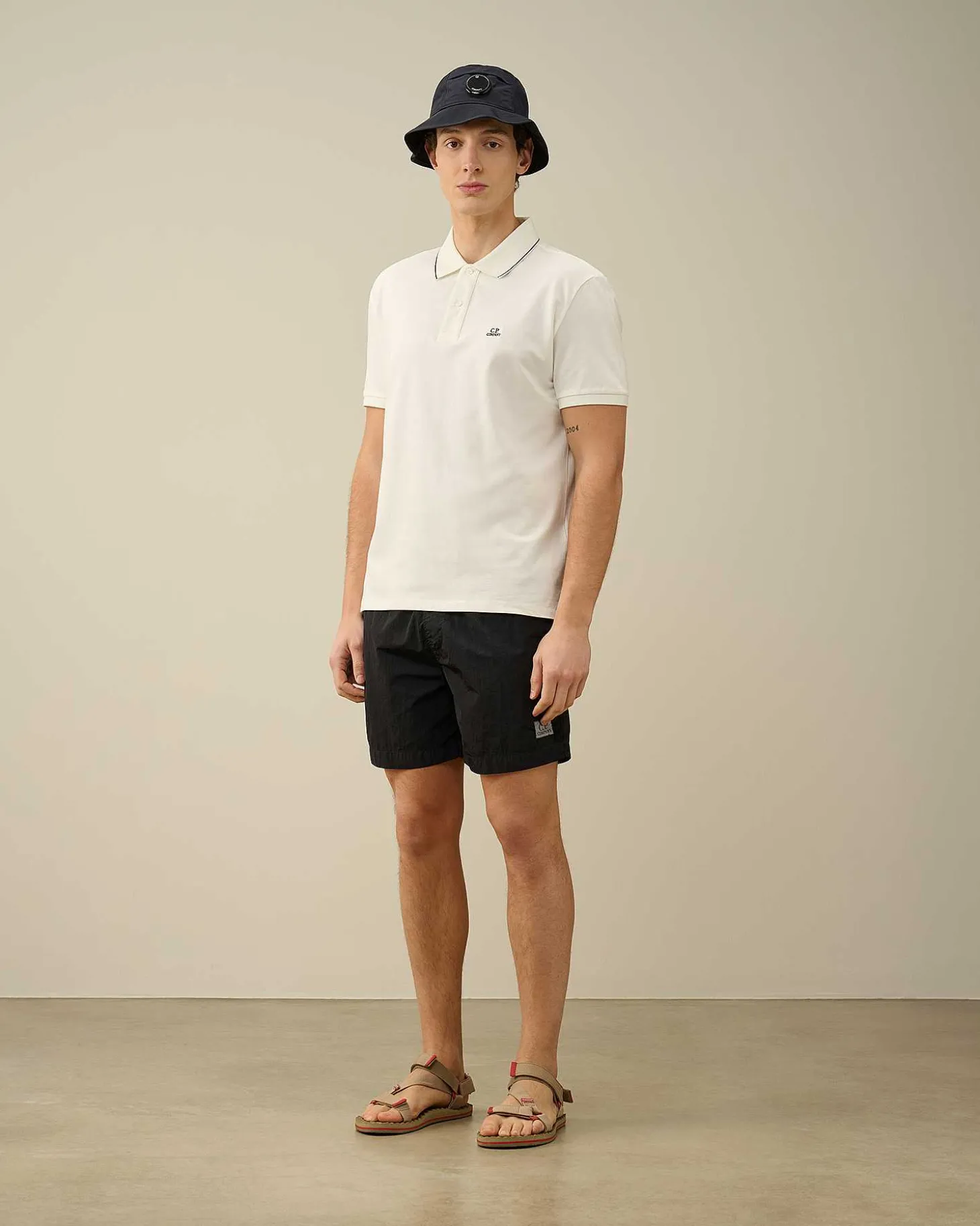 Homme C.P. Company Vêtements De Plage^Eco-Chrome R Short Swim Shorts