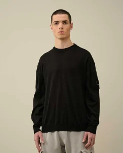 Homme C.P. Company Pulls^Filo Di Scozia Lens Knit