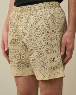Homme C.P. Company Vêtements De Plage^Flatt Nylon Baja Swim Shorts