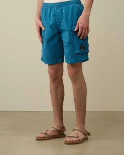 Homme C.P. Company Vêtements De Plage^Flatt Nylon Cargo Swim Shorts