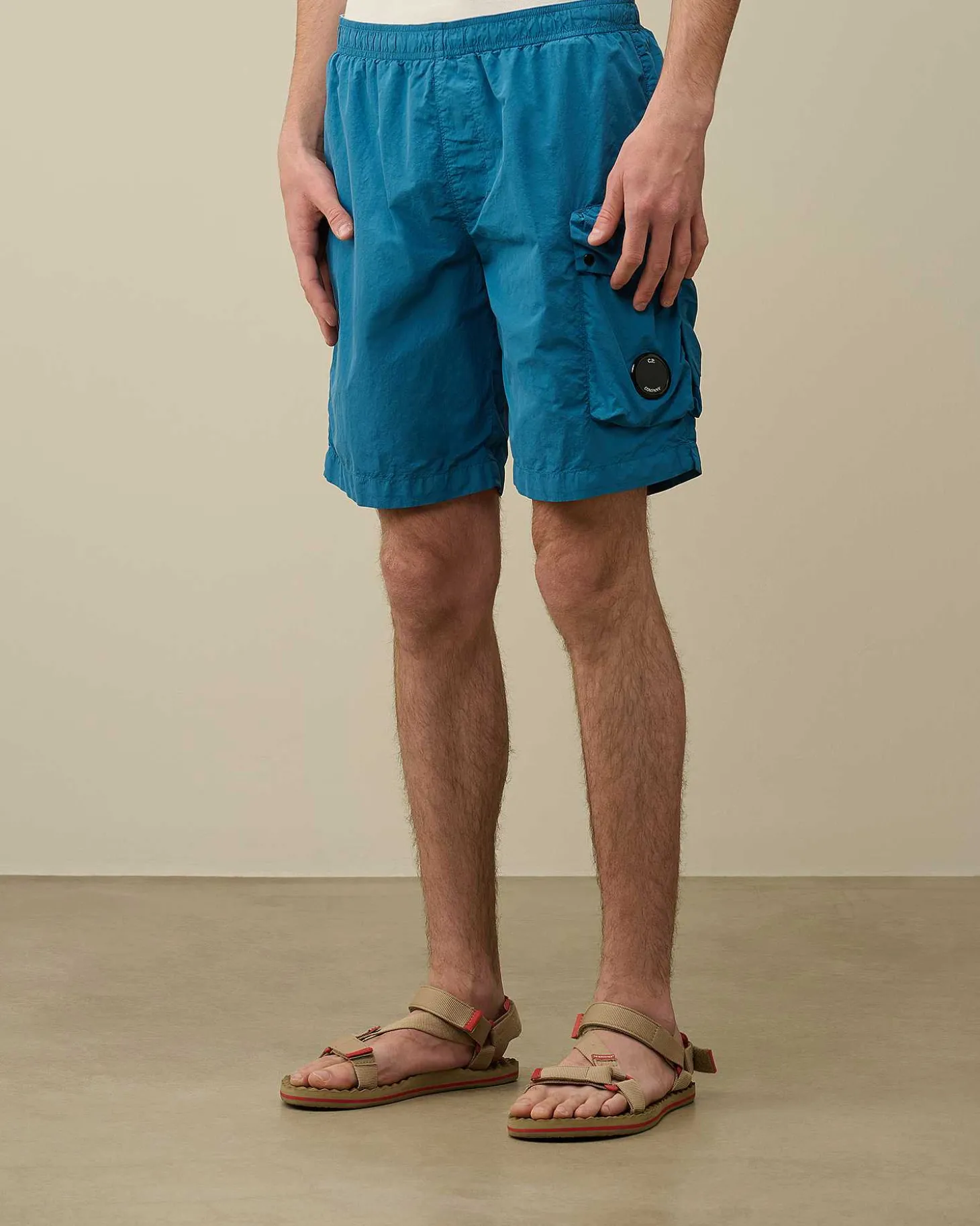 Homme C.P. Company Vêtements De Plage^Flatt Nylon Cargo Swim Shorts