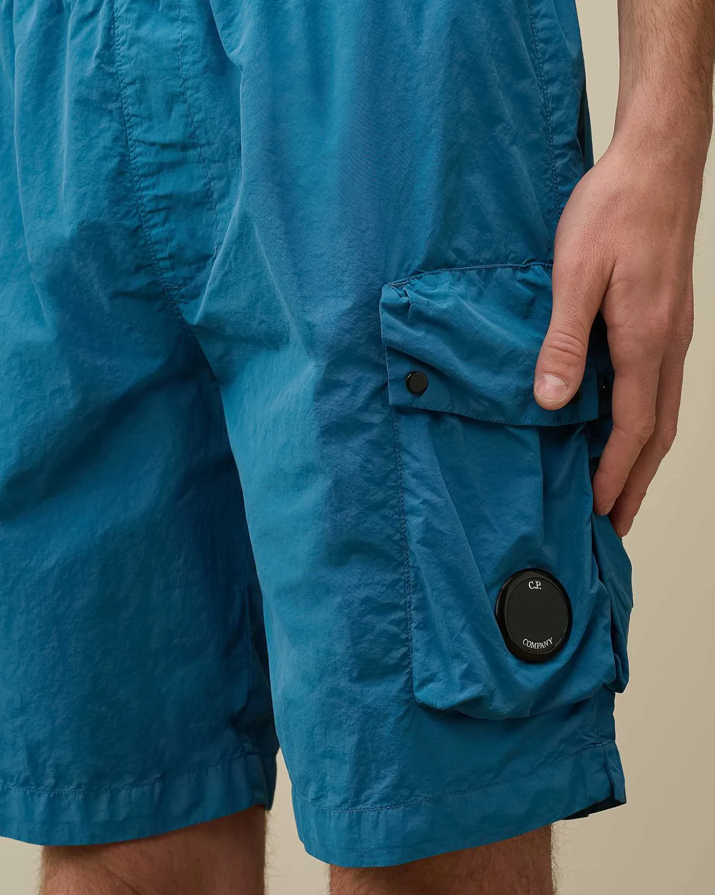 Homme C.P. Company Vêtements De Plage^Flatt Nylon Cargo Swim Shorts