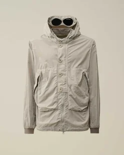 Homme C.P. Company Surchemises^Flatt Nylon Goggle Overshirt