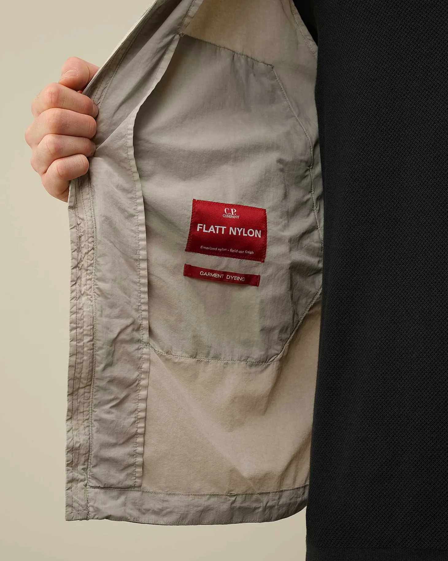Homme C.P. Company Surchemises^Flatt Nylon Goggle Overshirt