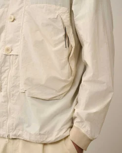 Homme C.P. Company Surchemises^Flatt Nylon Goggle Overshirt
