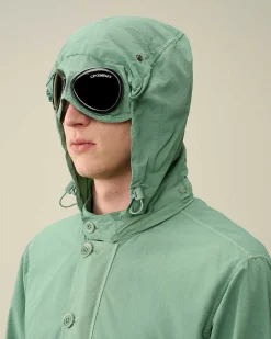 Homme C.P. Company Surchemises^Flatt Nylon Goggle Overshirt