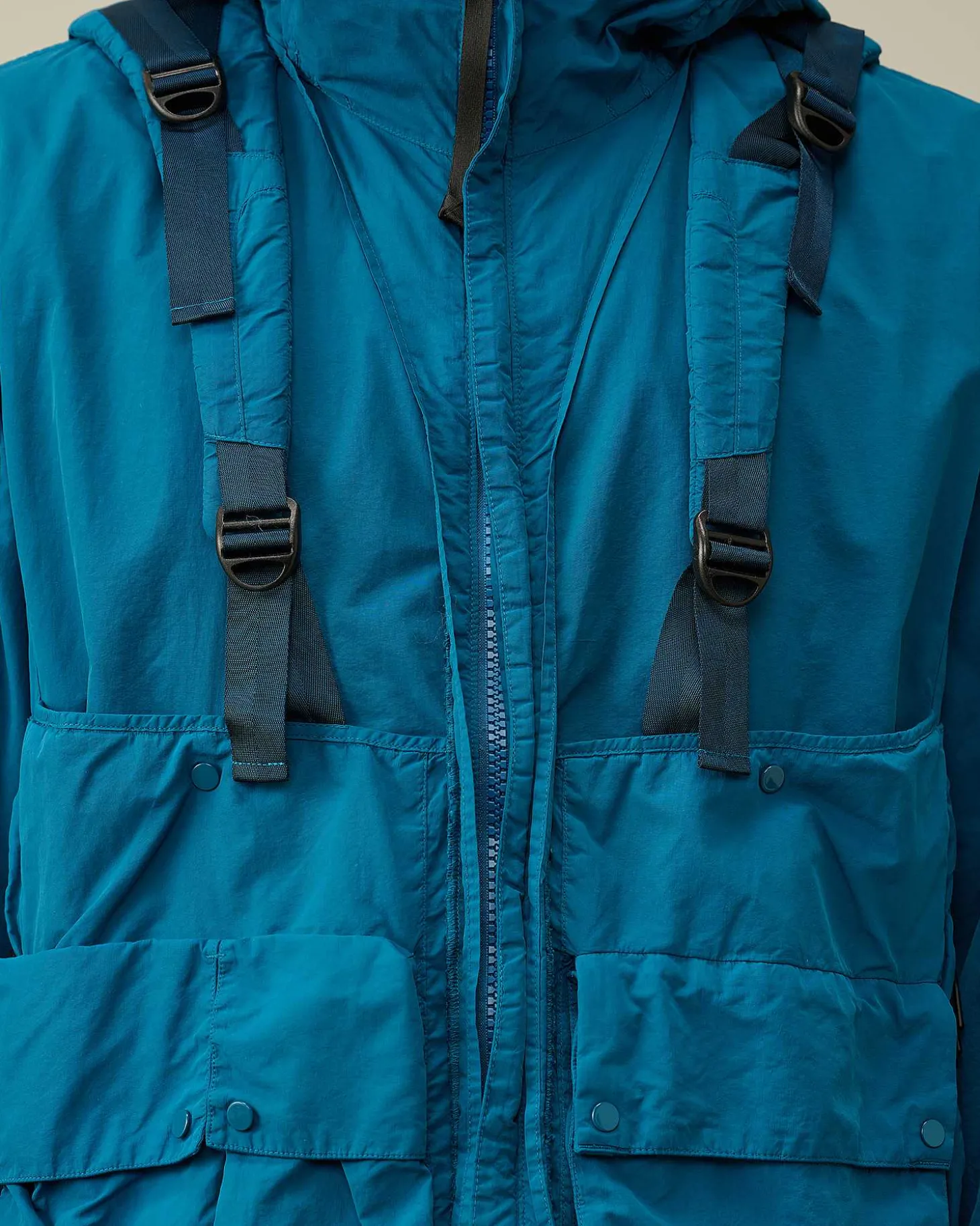 Homme C.P. Company Vestes Et Manteaux^Flatt Nylon Reversible Hooded Jacket