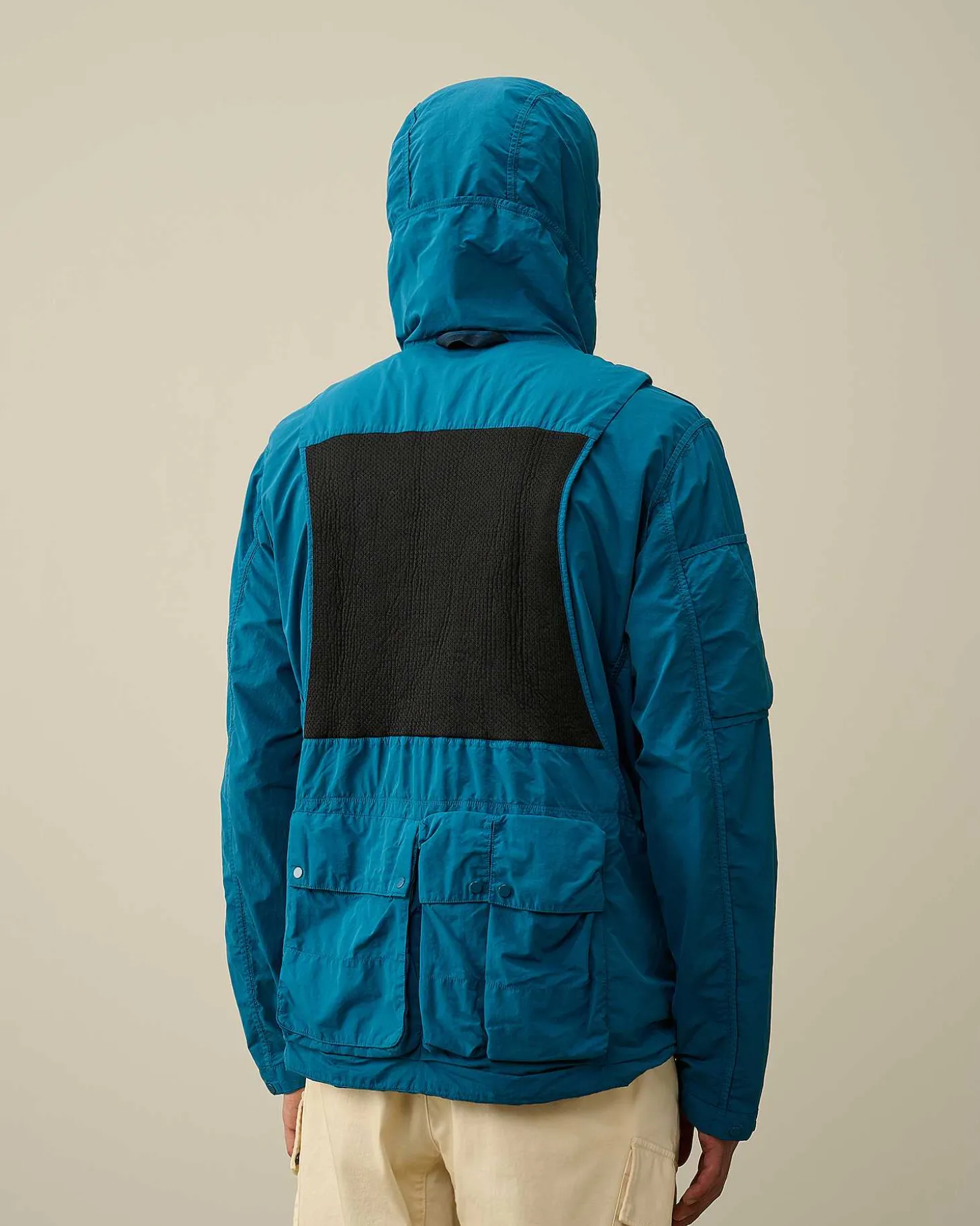 Homme C.P. Company Vestes Et Manteaux^Flatt Nylon Reversible Hooded Jacket