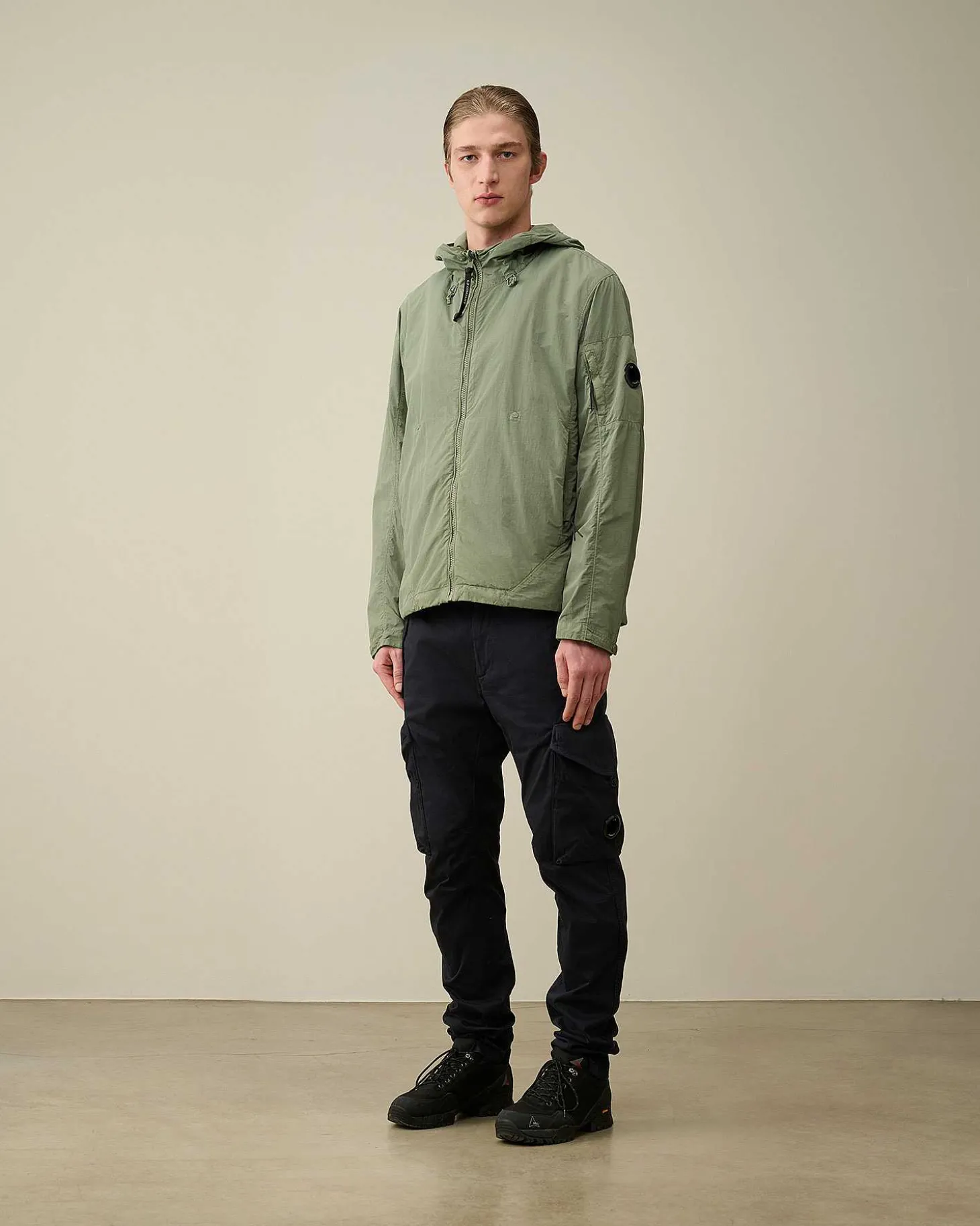 Homme C.P. Company Vestes Et Manteaux^Flatt Nylon Reversible Hooded Jacket