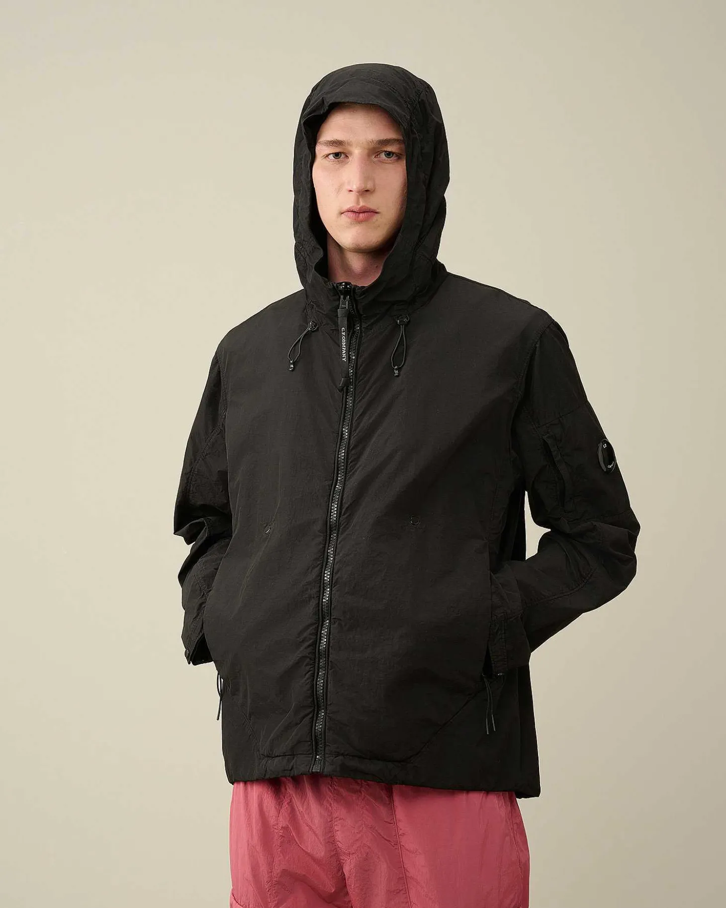 Homme C.P. Company Vestes Et Manteaux^Flatt Nylon Reversible Hooded Jacket