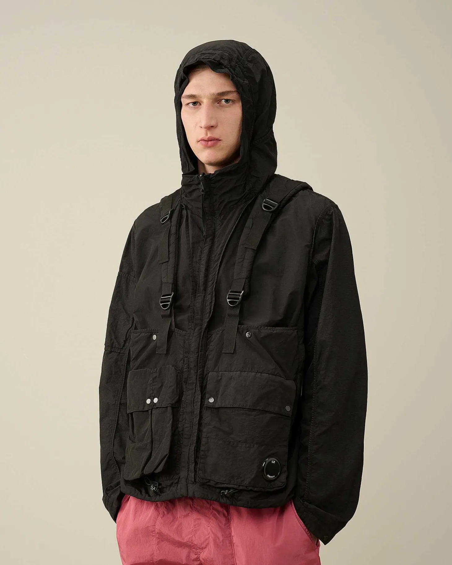 Homme C.P. Company Vestes Et Manteaux^Flatt Nylon Reversible Hooded Jacket