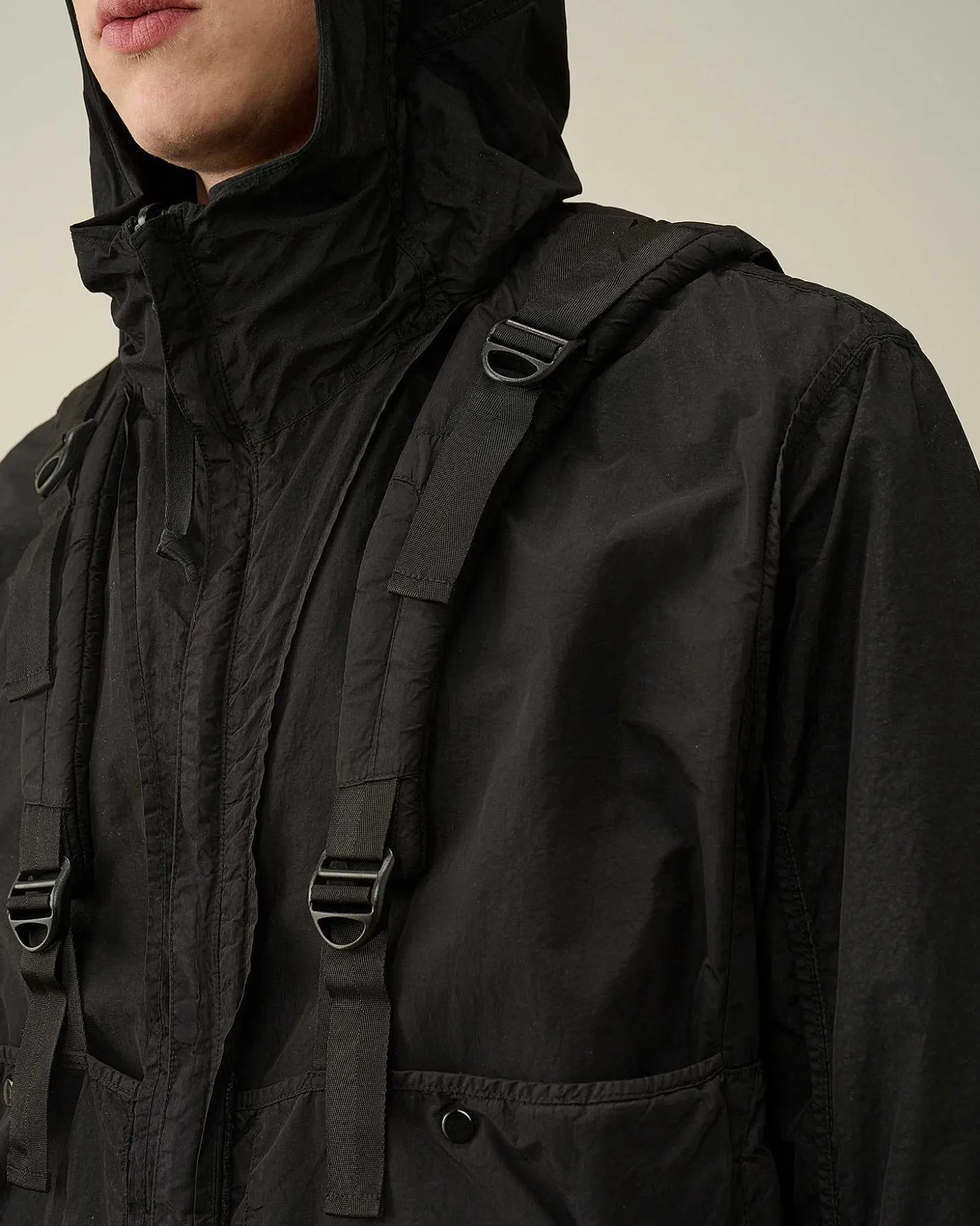 Homme C.P. Company Vestes Et Manteaux^Flatt Nylon Reversible Hooded Jacket
