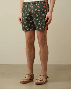 Homme C.P. Company Vêtements De Plage^Flatt Nylon Sponged Swim Shorts