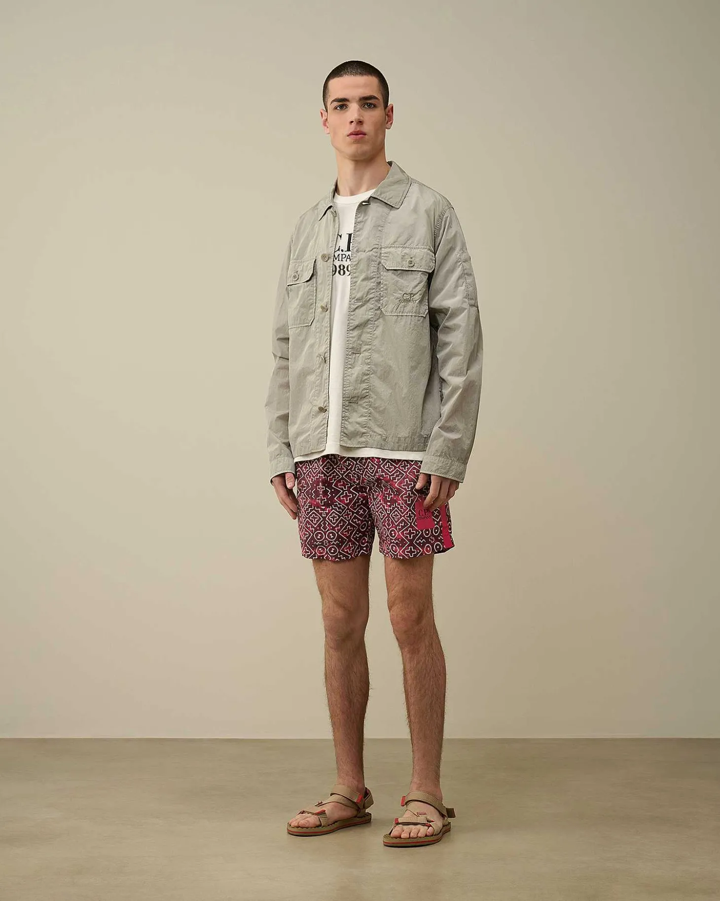 Homme C.P. Company Vêtements De Plage^Flatt Nylon Swim Shorts