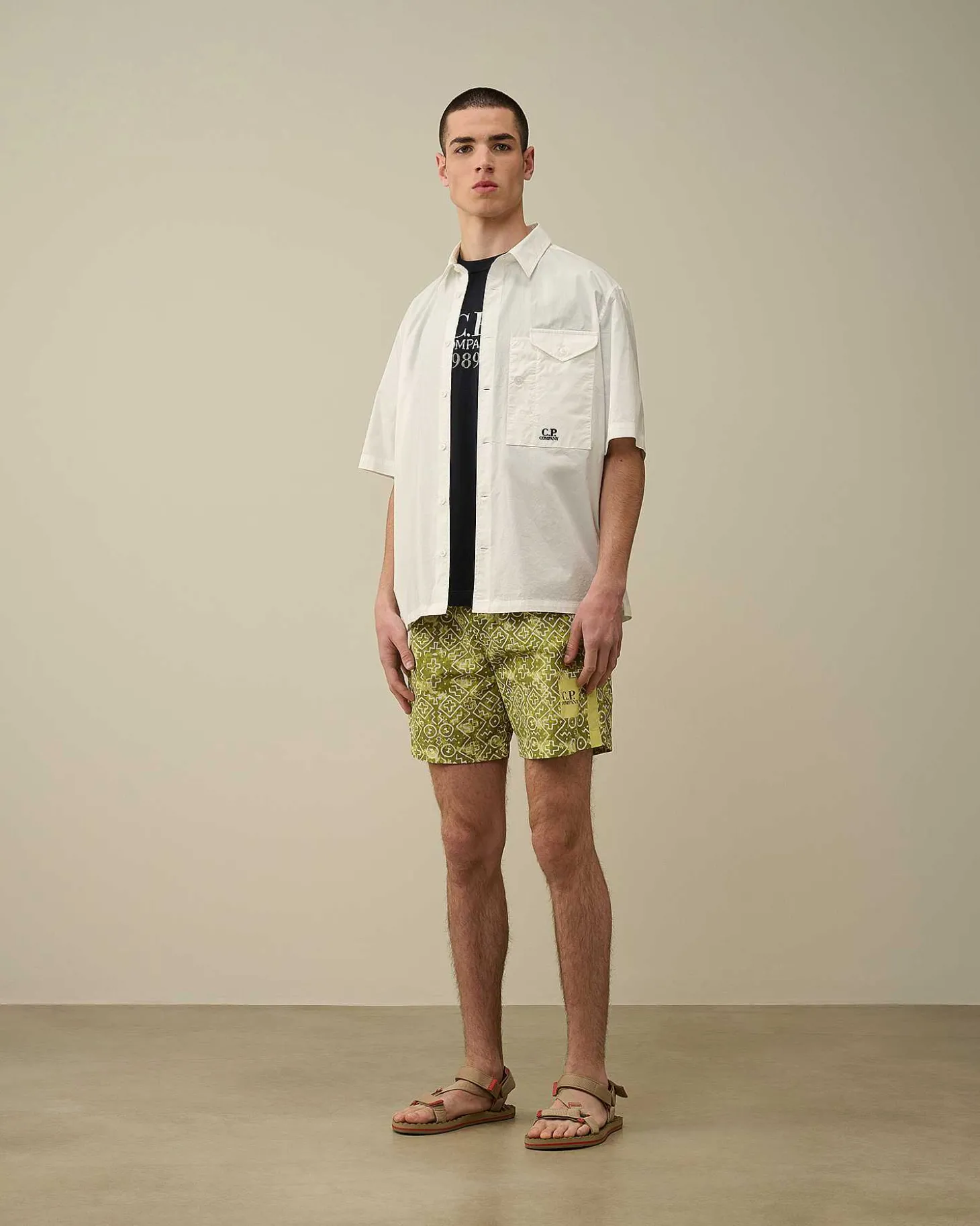 Homme C.P. Company Vêtements De Plage^Flatt Nylon Swim Shorts