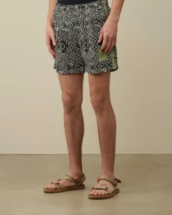 Homme C.P. Company Vêtements De Plage^Flatt Nylon Swim Shorts
