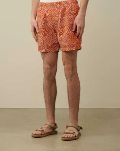 Homme C.P. Company Vêtements De Plage^Flatt Nylon Swim Shorts