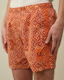 Homme C.P. Company Vêtements De Plage^Flatt Nylon Swim Shorts