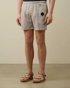 Homme C.P. Company Vêtements De Plage^Flatt Nylon Utility Swim Shorts