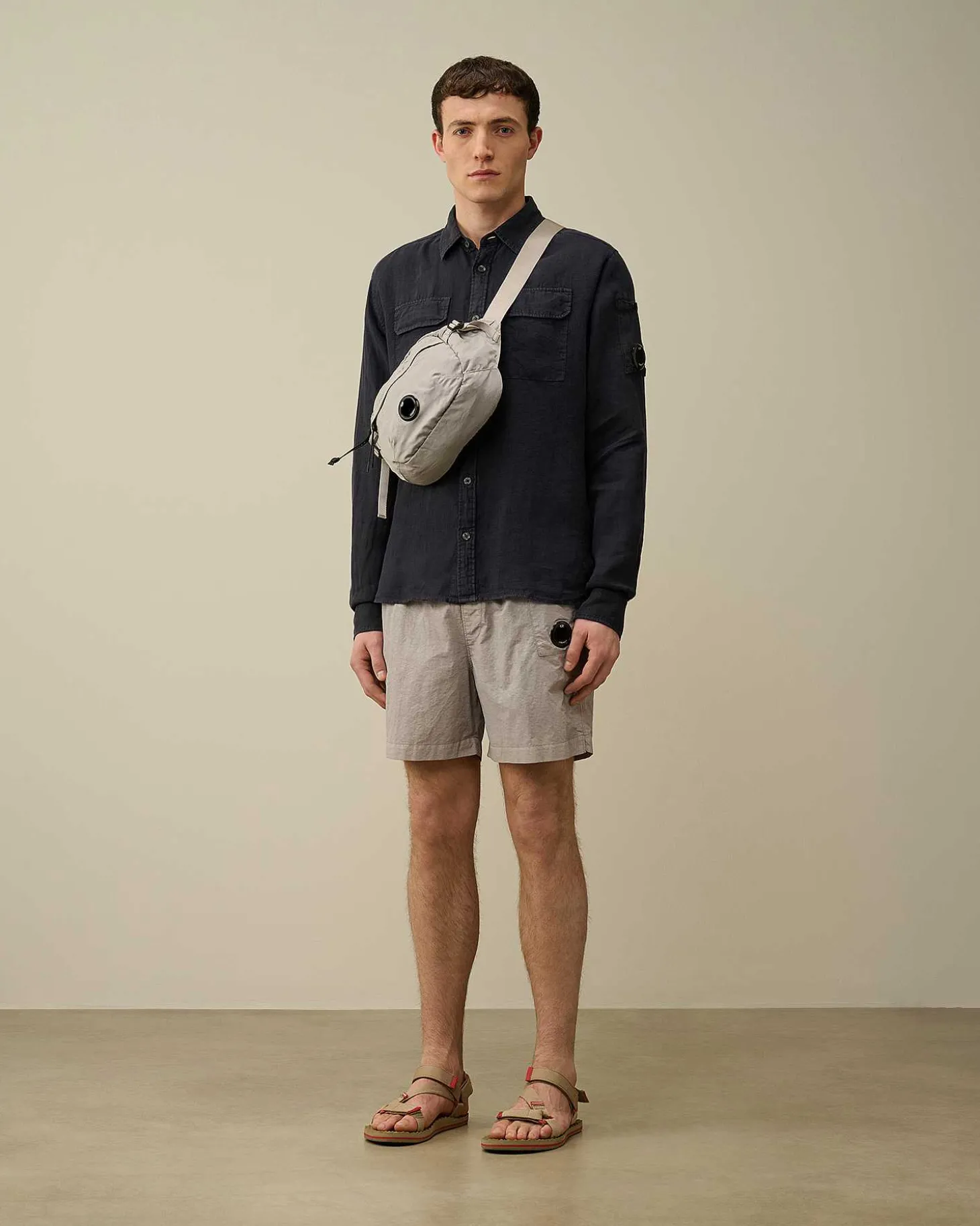Homme C.P. Company Vêtements De Plage^Flatt Nylon Utility Swim Shorts