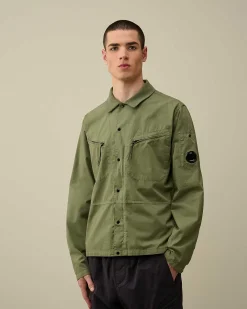 Homme C.P. Company Chemises^Gabardine Buttoned Shirt