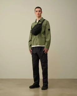 Homme C.P. Company Chemises^Gabardine Buttoned Shirt
