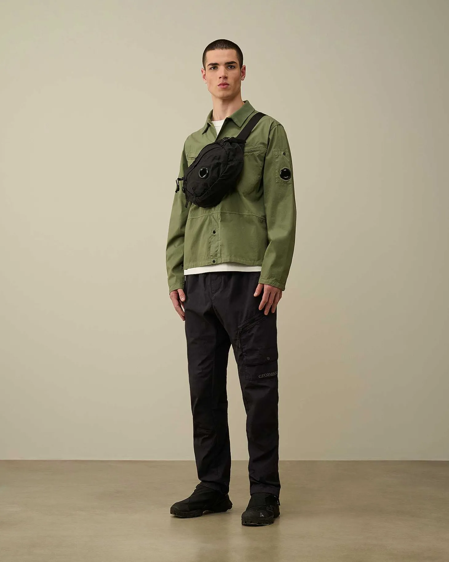 Homme C.P. Company Chemises^Gabardine Buttoned Shirt