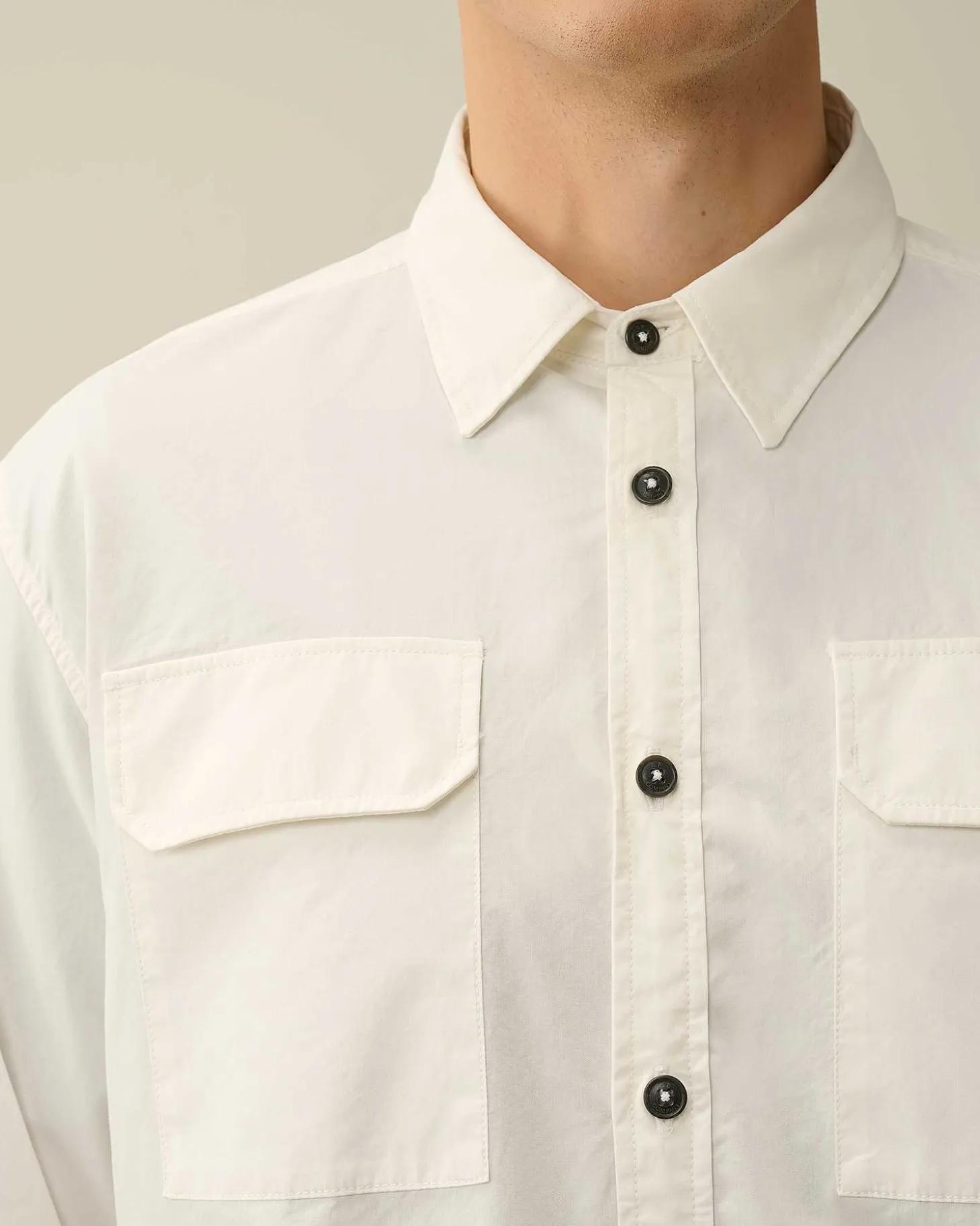 Homme C.P. Company Chemises^Gabardine Pockets Shirt