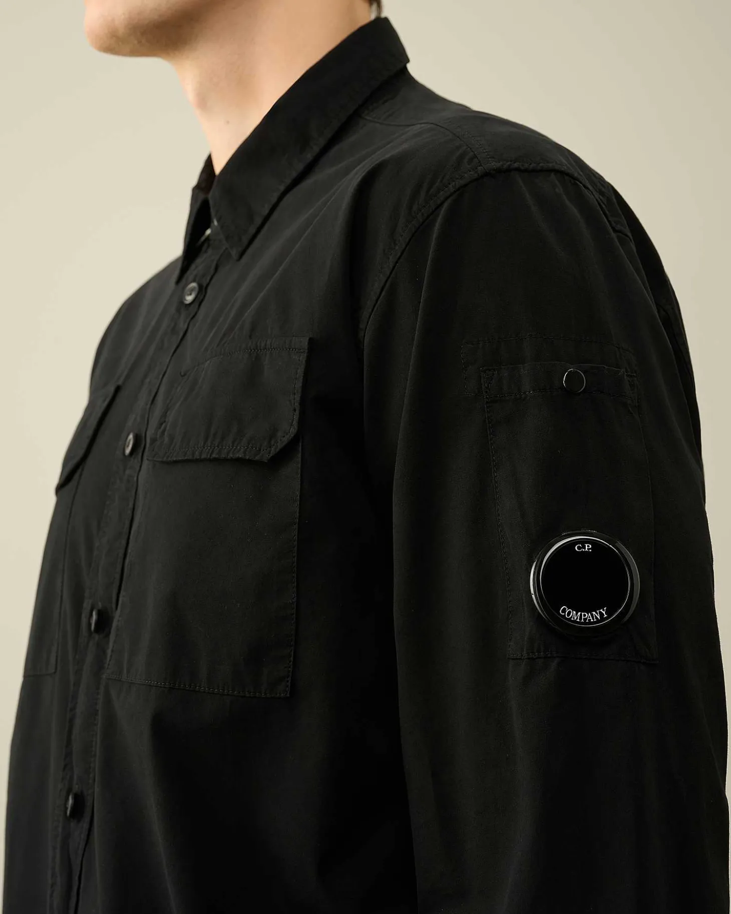 Homme C.P. Company Chemises^Gabardine Pockets Shirt