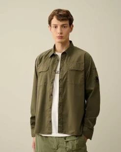 Homme C.P. Company Chemises^Gabardine Pockets Shirt