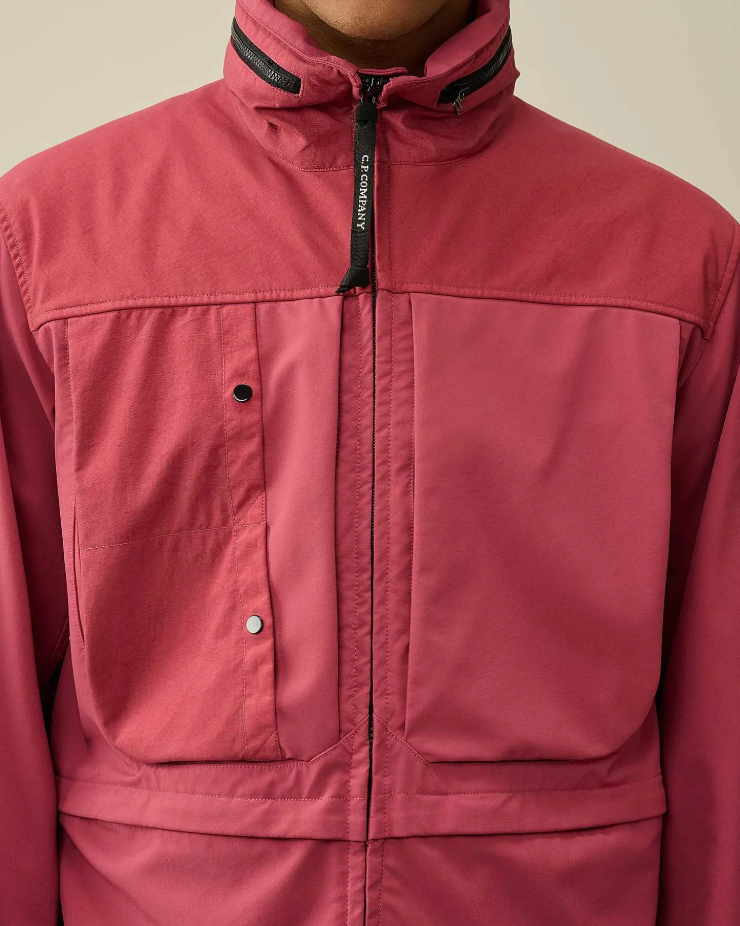 Homme C.P. Company Vestes Et Manteaux^G.D. Shell Mixed Jacket