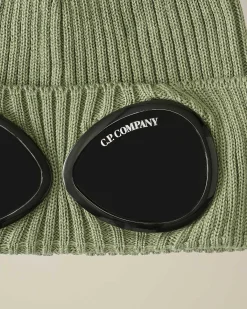 Kids C.P. Company Vêtements 2-3 Ans^Kids' Cotton Goggle Beanie