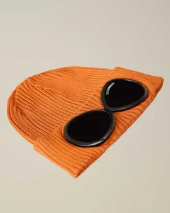 Kids C.P. Company Vêtements 2-3 Ans^Kids' Cotton Goggle Beanie