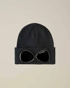 Kids C.P. Company Vêtements 2-3 Ans^Kids' Cotton Goggle Beanie