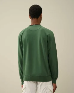 Homme C.P. Company Sweat-Shirts^Light Fleece Logo Sweatshirt