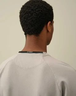 Homme C.P. Company Sweat-Shirts^Light Fleece Logo Sweatshirt
