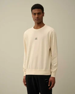 Homme C.P. Company Sweat-Shirts^Light Fleece Logo Sweatshirt