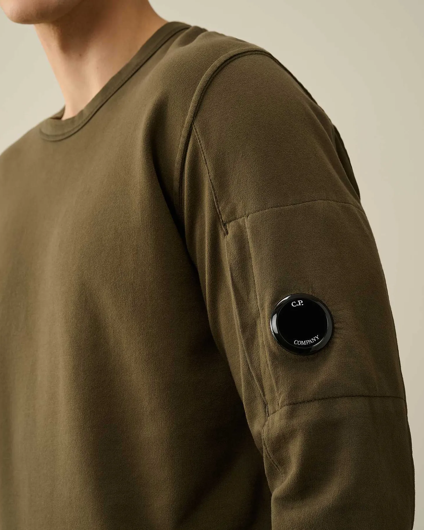 Homme C.P. Company Sweat-Shirts^Light Fleece Sweatshirt