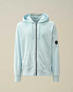 Homme C.P. Company Sweat-Shirts^Light Fleece Zipped Hoodie