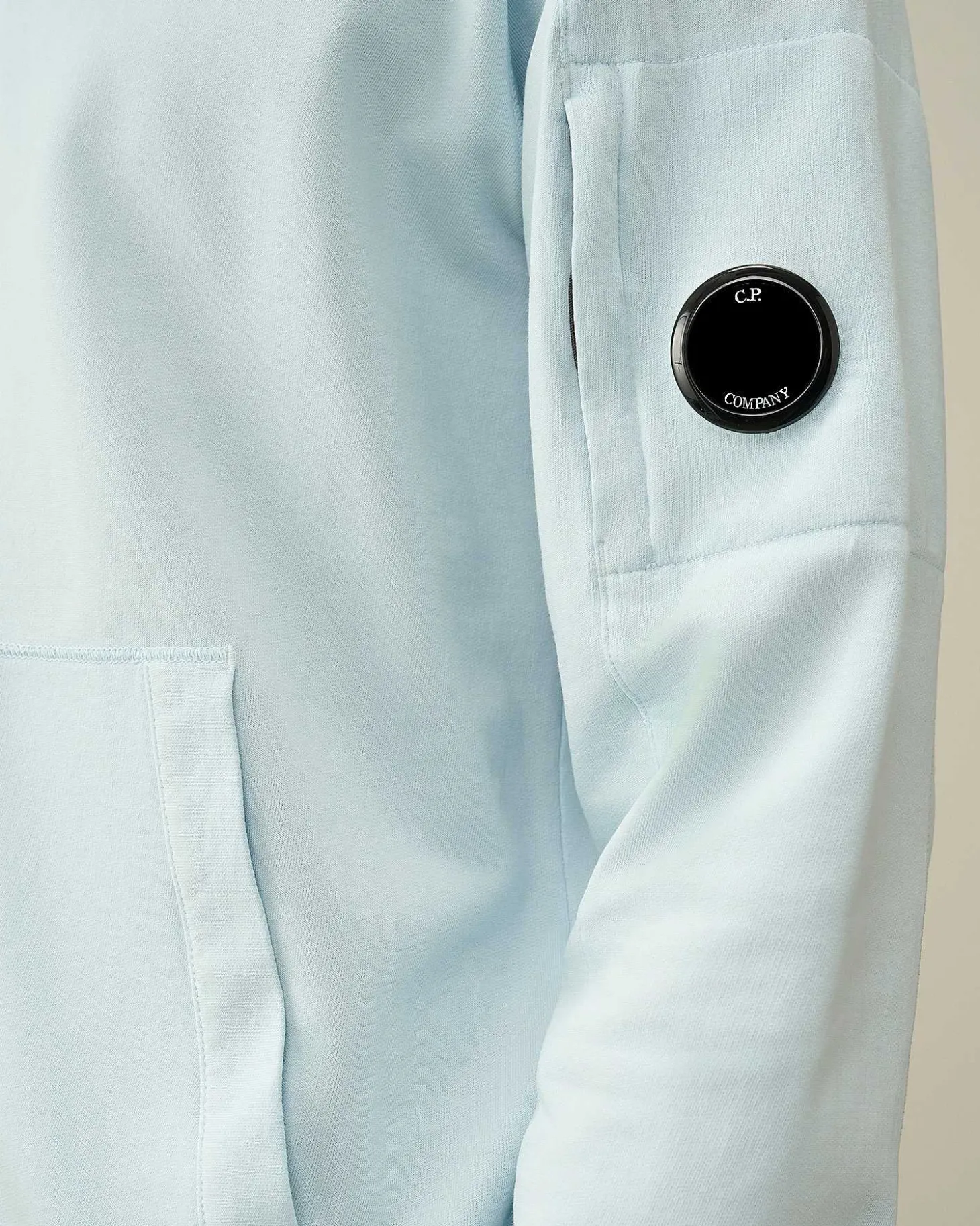 Homme C.P. Company Sweat-Shirts^Light Fleece Zipped Hoodie