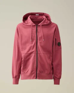 Homme C.P. Company Sweat-Shirts^Light Fleece Zipped Hoodie