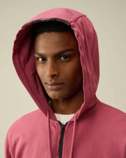 Homme C.P. Company Sweat-Shirts^Light Fleece Zipped Hoodie