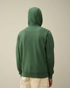Homme C.P. Company Sweat-Shirts^Light Fleece Zipped Hoodie