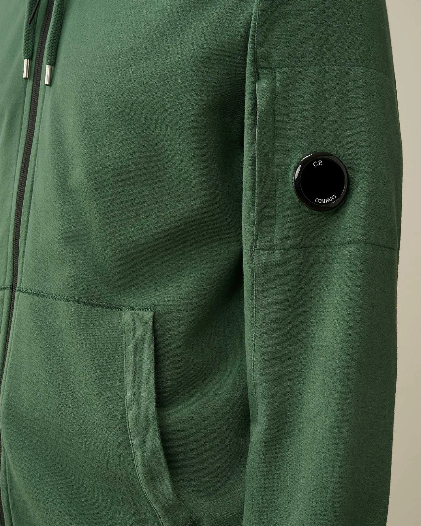 Homme C.P. Company Sweat-Shirts^Light Fleece Zipped Hoodie