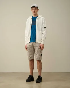 Homme C.P. Company Sweat-Shirts^Light Fleece Zipped Hoodie